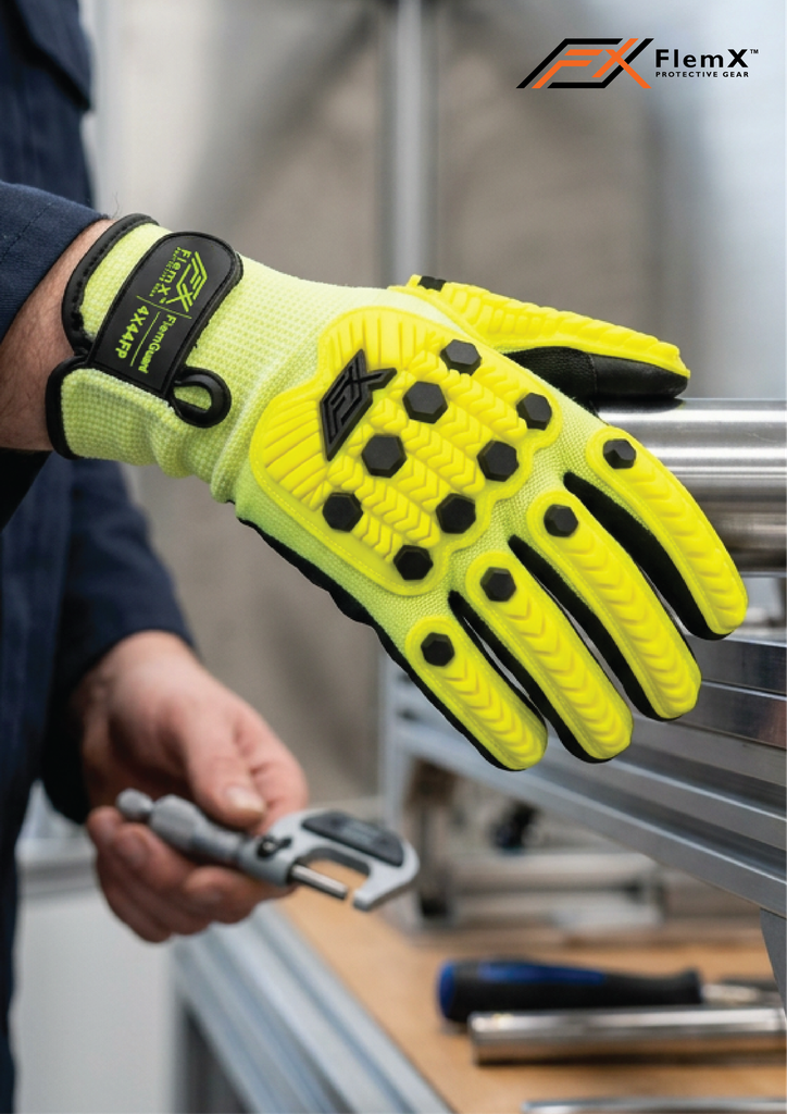 Ironclad, SDX2 Kong Original, Impact Work Gloves, PVC/PU Dot Leather Palm, EN 4242AP (copy)
