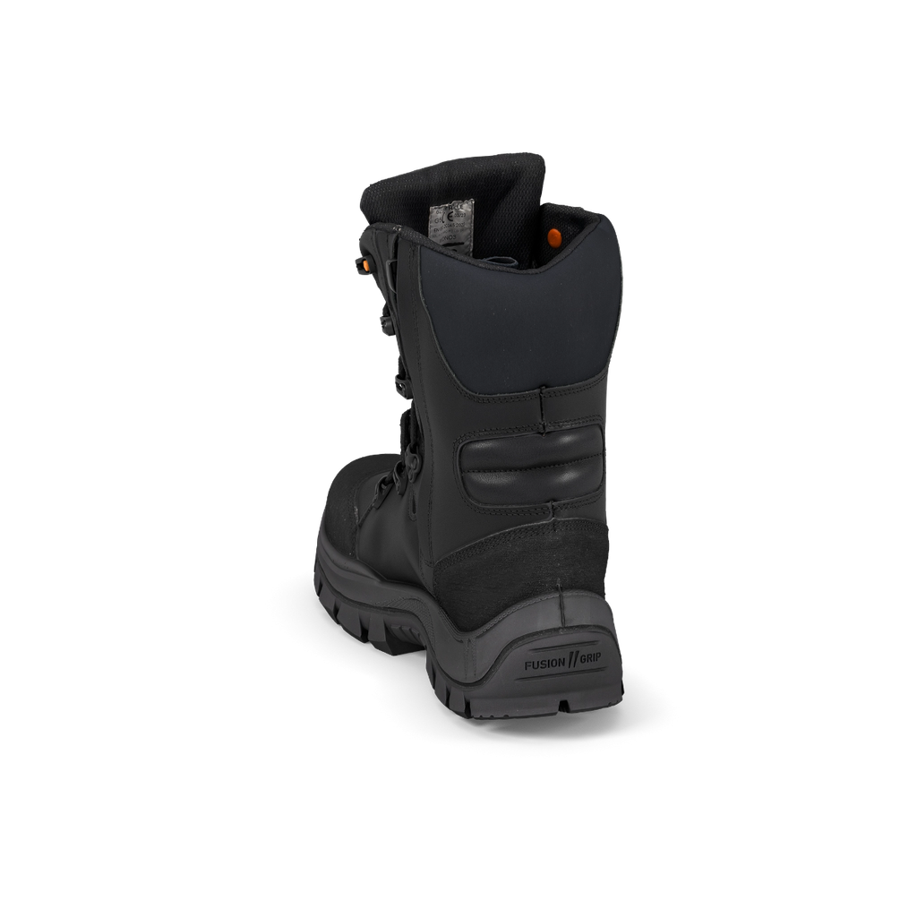 Gaston Mille, MONO3 Master FusionGrip, High-cut Safety Shoes, Lace-Up/Side-Zip, S3 HI CI HRO SRC