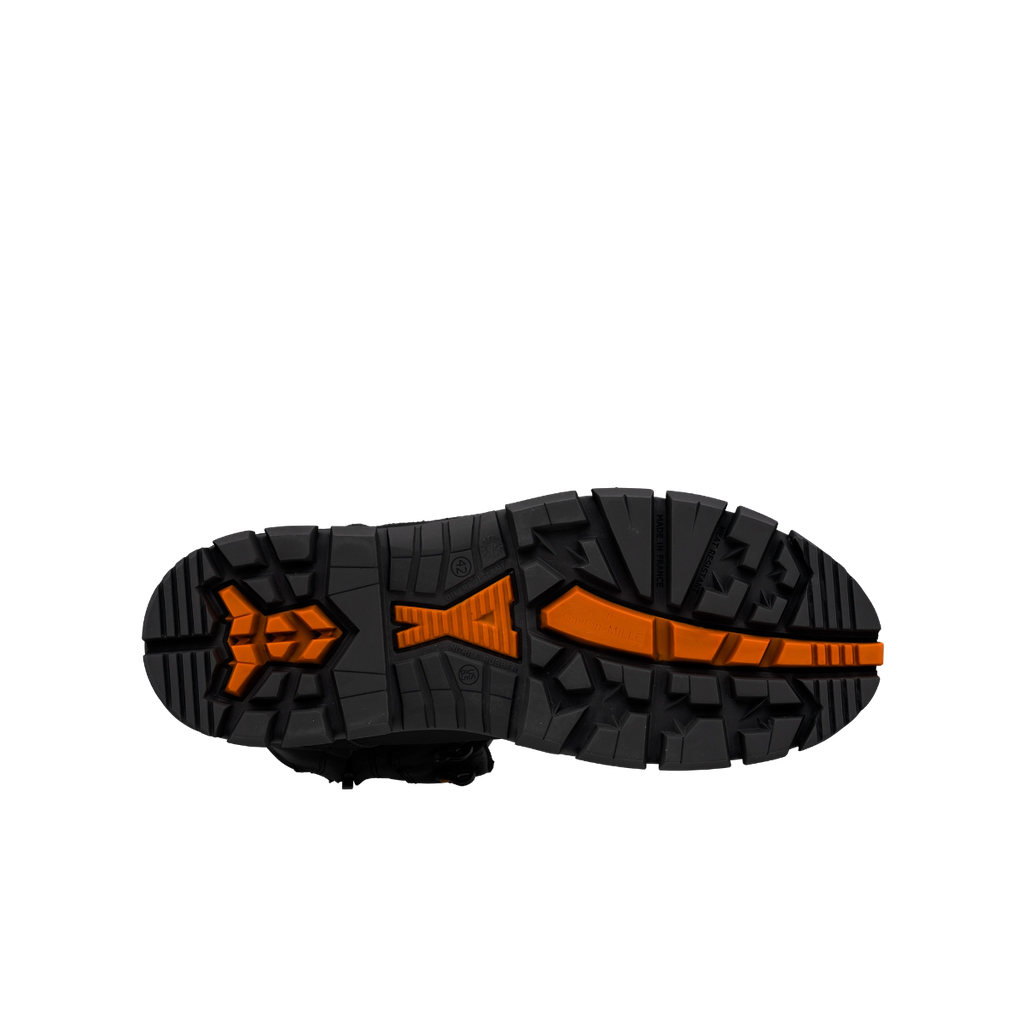 Gaston Mille, MONO3 Master FusionGrip, High-cut Safety Shoes, Lace-Up/Side-Zip, S3 HI CI HRO SRC