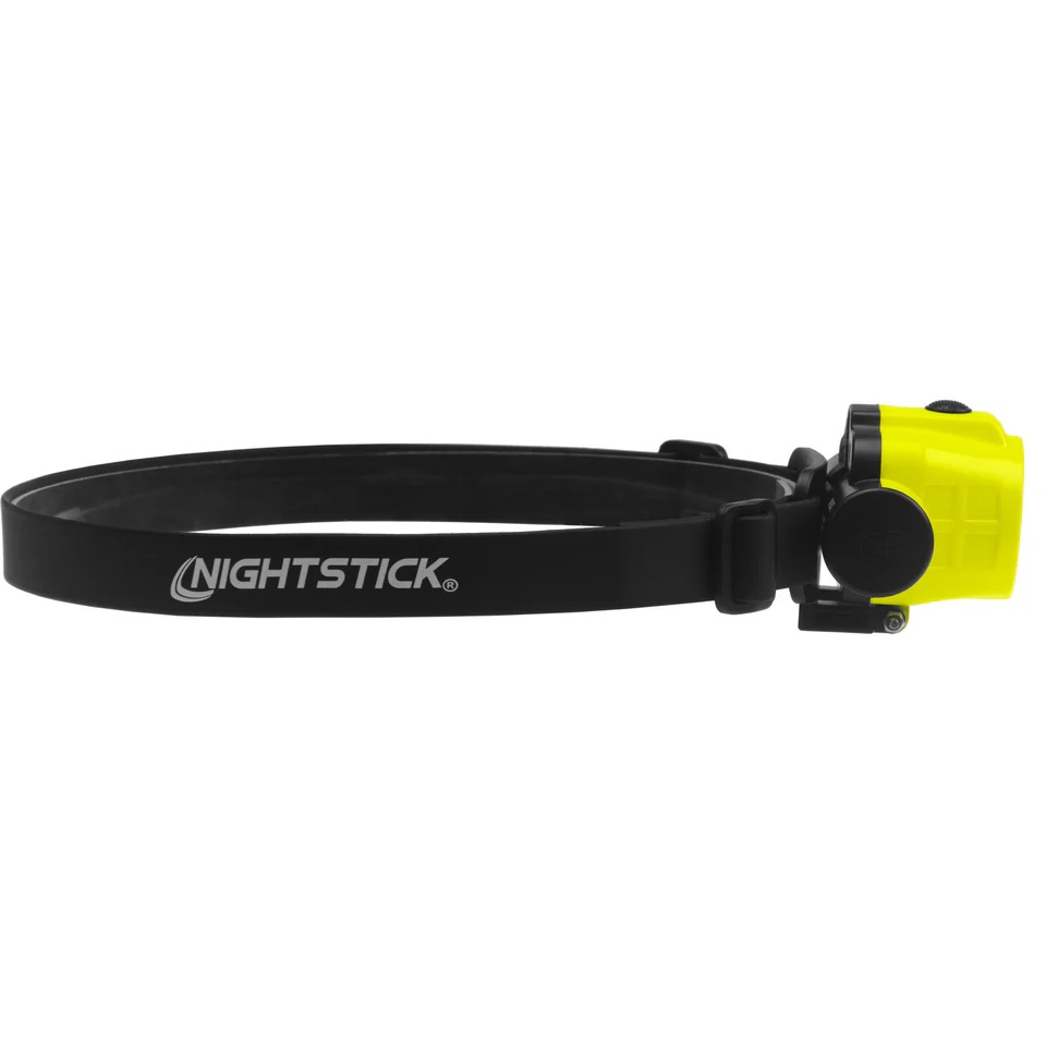 Nightstick, Intrinsically Safe Dual-Light Headlamp - USB Lime Green - UL913 / ATEX Zone 0, 5553G