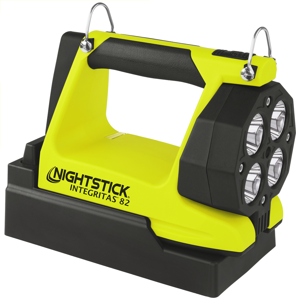 Nightstick, INTEGRITAS 82 Instrinsically Safe Lantern w/Articulating Head - Li-Ion - Green - UL913, 5582GX