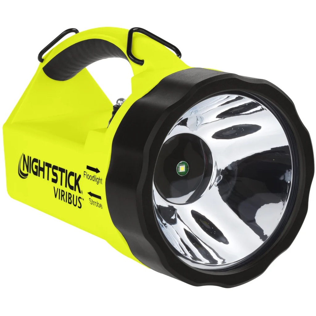 Nightstick, VIRIBUS 80 Intrinsically Safe Dual-Light Lantern - Li-Ion, Lime Green - UL913 / ATEX Zone 0, 5580G