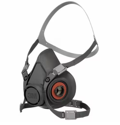 3M, 6200, Half Mask Respirators, Large
