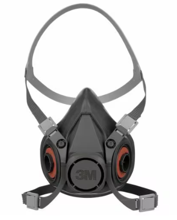 3M, 6200, Half Mask Respirators, Large