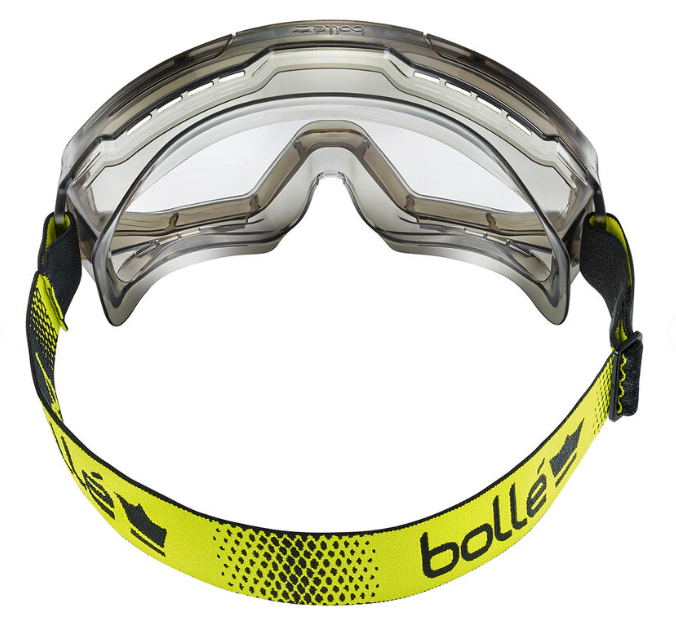 Bolle Safety, GLOBEN10W, Globe, Safety Goggles, Indirect Vent, AS/AF, Clear Lens