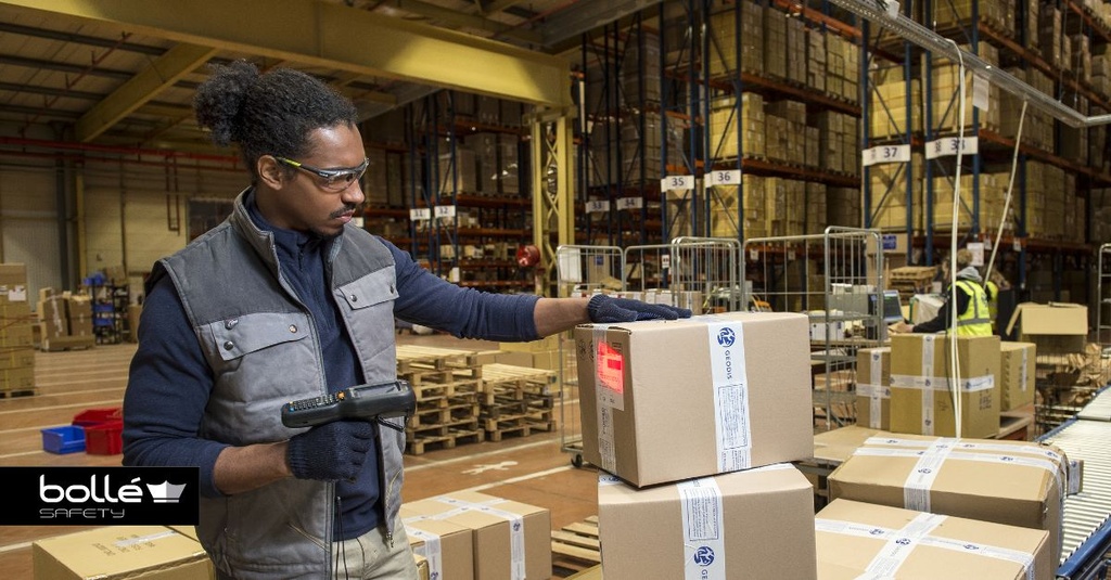 Bolle Safety, HARPGN, Harper RX, Prescription Safety Glasses Frame, Grey/Green