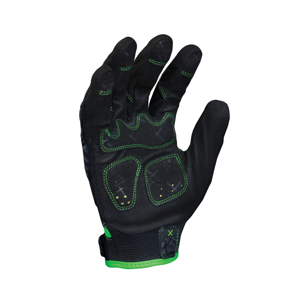 Ironclad, EXO2-MIG Motor Impact, Impact Work Gloves, Anti-Vibe Palm, Black, EN 2131