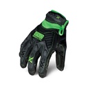 Ironclad, EXO2-MIG Motor Impact, Impact Work Gloves, Anti-Vibe Palm, Black, EN 2131