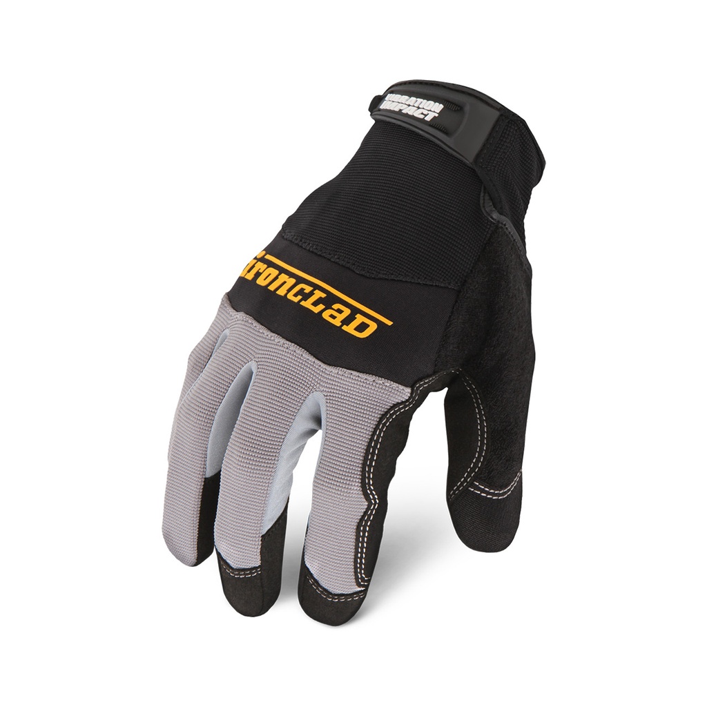 Ironclad, WWI2 Vibration Impact, Work Gloves, Vibration Absorption Palm, EN 2122X