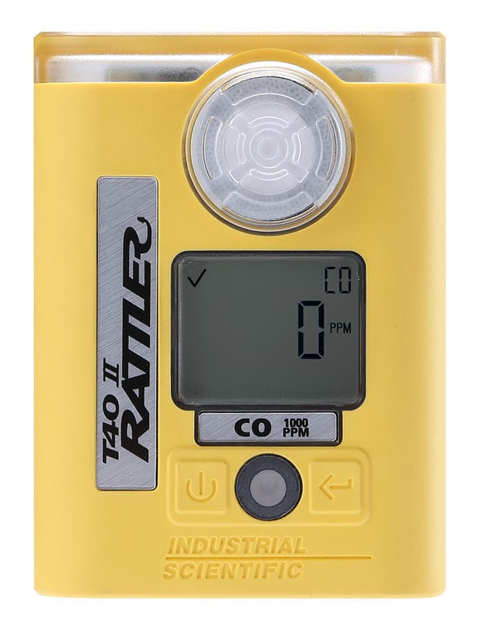 Industrial Scientific, T42-030221, T40 II, O2, UL/CSA/ATEX/IECEx/CE, Yellow, English