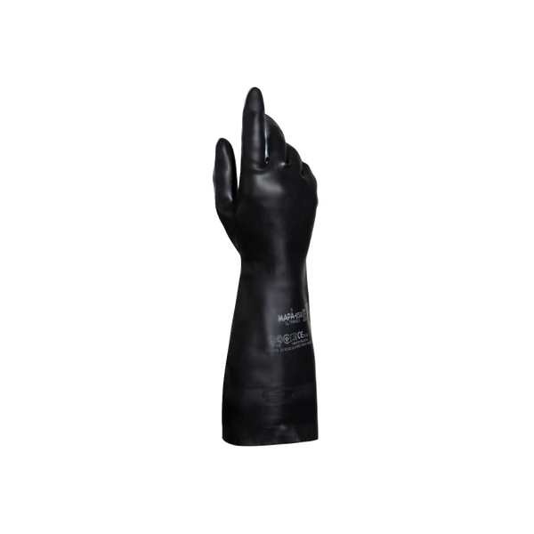 Mapa Professional, Ultraneo 450, Chemical Gloves, Neoprene, Black, 41cm