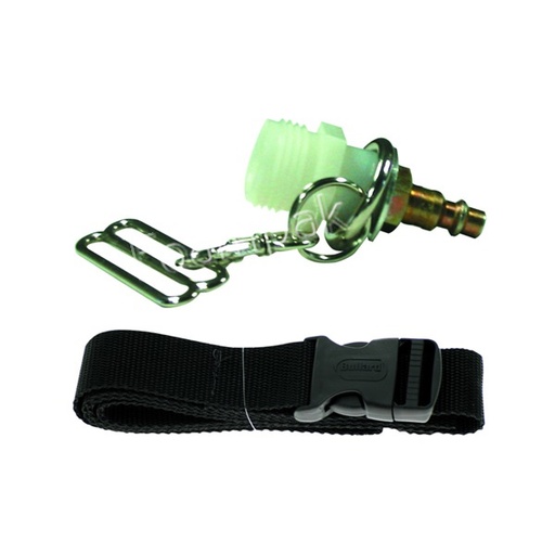 [WEB-BUL-F30-4612] Bullard USA, Respiratory, SAR, Flow Control, F30, Continuous Flow, QD Nipple, 1/4" Industrial Interchange, 4612 Belt