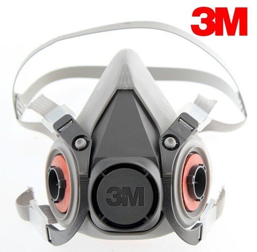[WEB-3M-6100] 3M, 6100, Half Mask Respirators, Small