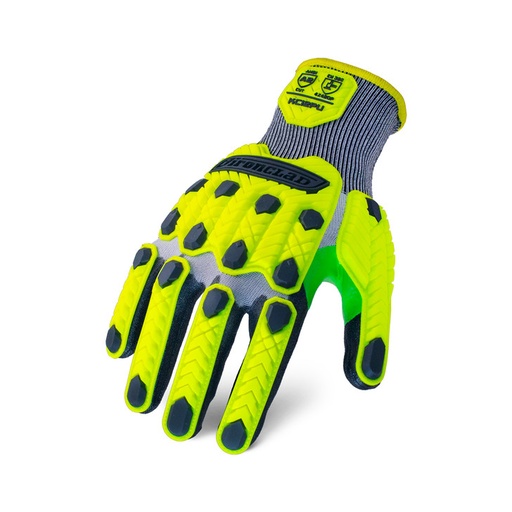 Ironclad, KCI2PU Command™ A2 PU Impact, Impact Work Gloves, PU Coated Palm, EN388 4X42DP