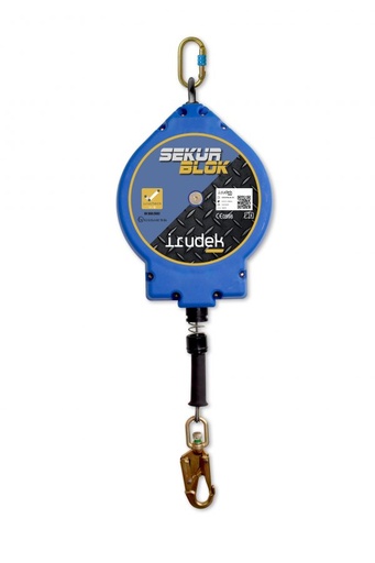 [WEBSITE] Irudek, Sekurblok 30, Self-Retracting Lifeline, Steel Cable, 30 Meters