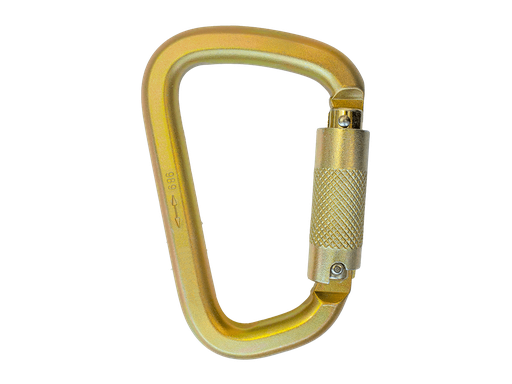 [WEBSITE] Irudek, Steelsafe 982, Steel Carabiner, Twist-lock, D Shape